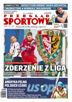 okłada najnowszego numeru Przegląd Sportowy