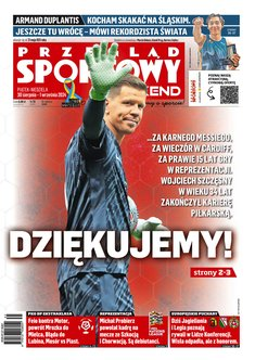 okłada najnowszego numeru Przegląd Sportowy