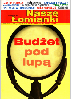 okłada najnowszego numeru Nasze Łomianki
