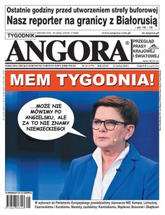 okłada najnowszego numeru Angora