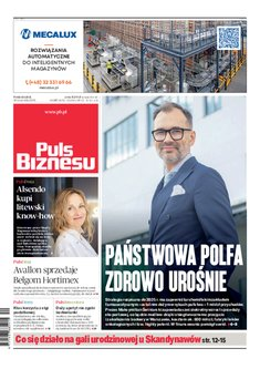 okłada najnowszego numeru Puls biznesu