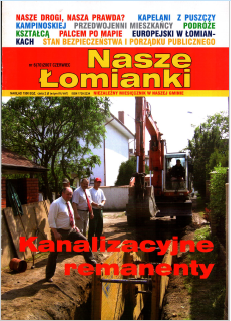 okłada najnowszego numeru Nasze Łomianki