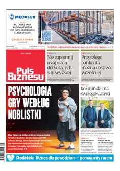 okłada najnowszego numeru Puls biznesu