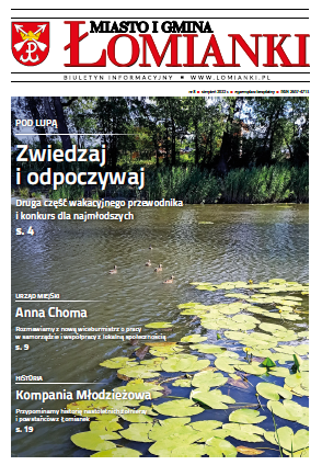 okłada najnowszego numeru Gazeta Łomiankowska