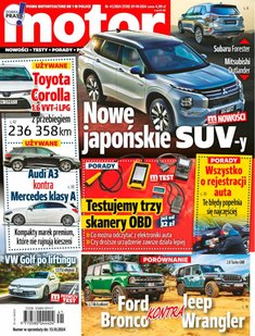 okłada najnowszego numeru Motor