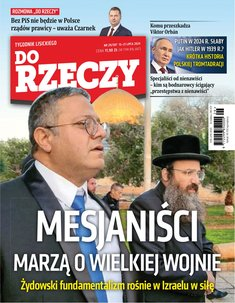 okłada najnowszego numeru Tygodnik Do Rzeczy