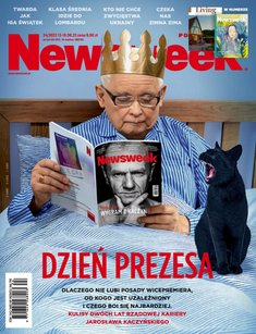 okłada najnowszego numeru Newsweek Polska