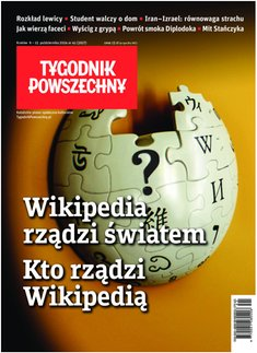 okłada najnowszego numeru Tygodnik Powszechny