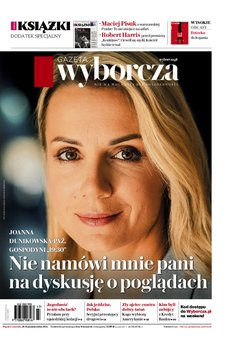 okłada najnowszego numeru Gazeta Wyborcza