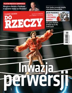 okłada najnowszego numeru Tygodnik Do Rzeczy