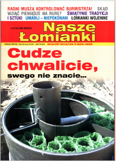 okłada najnowszego numeru Nasze Łomianki
