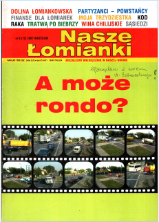 okłada najnowszego numeru Nasze Łomianki