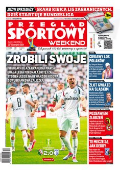 okłada najnowszego numeru Przegląd Sportowy