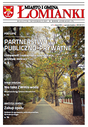 okłada najnowszego numeru Gazeta Łomiankowska