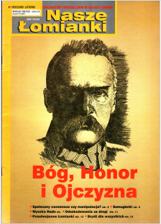 okłada najnowszego numeru Nasze Łomianki