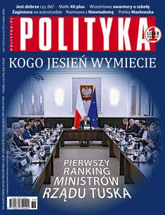 okłada najnowszego numeru Polityka