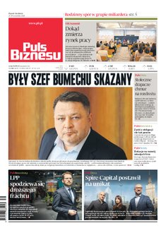 okłada najnowszego numeru Puls biznesu