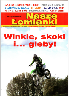 okłada najnowszego numeru Nasze Łomianki
