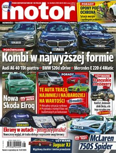 okłada najnowszego numeru Motor