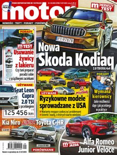 okłada najnowszego numeru Motor