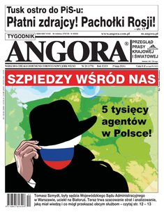 okłada najnowszego numeru Angora