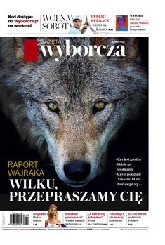 okłada najnowszego numeru Gazeta Wyborcza