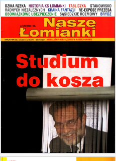 okłada najnowszego numeru Nasze Łomianki