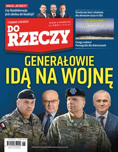 okłada najnowszego numeru Tygodnik Do Rzeczy