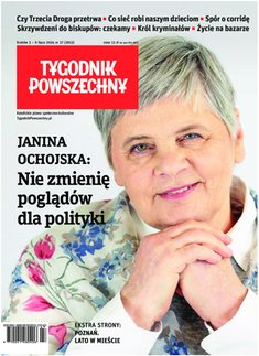 okłada najnowszego numeru Tygodnik Powszechny