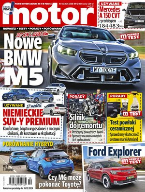 okłada najnowszego numeru Motor