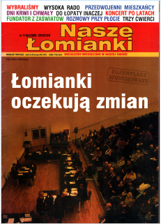 okłada najnowszego numeru Nasze Łomianki