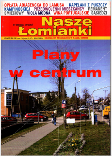 okłada najnowszego numeru Nasze Łomianki