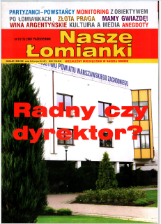 okłada najnowszego numeru Nasze Łomianki