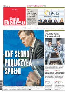 okłada najnowszego numeru Puls biznesu