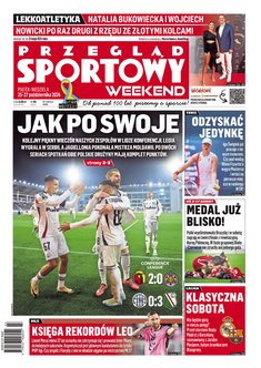 okłada najnowszego numeru Przegląd Sportowy